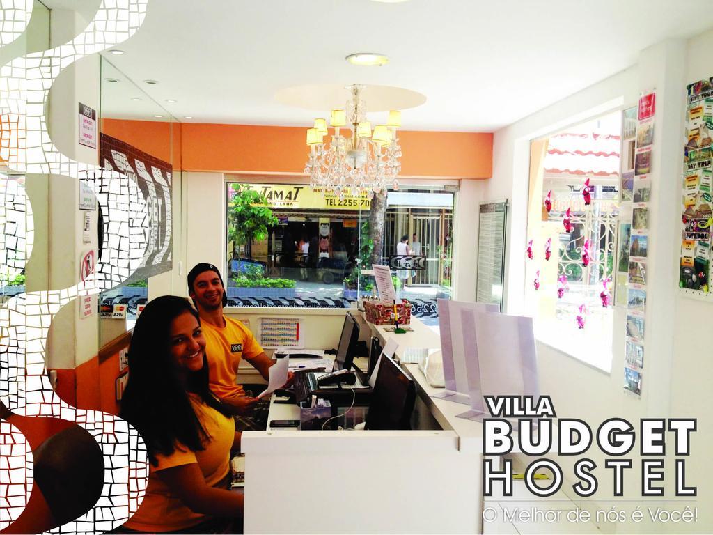 Villa Budget Hostel Copacabana Rio de Janeiro Exterior photo